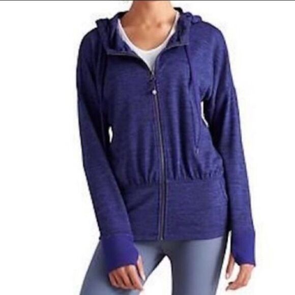 Athleta Batwing & Robin Hooded Jacket - Picture 1 of 7
